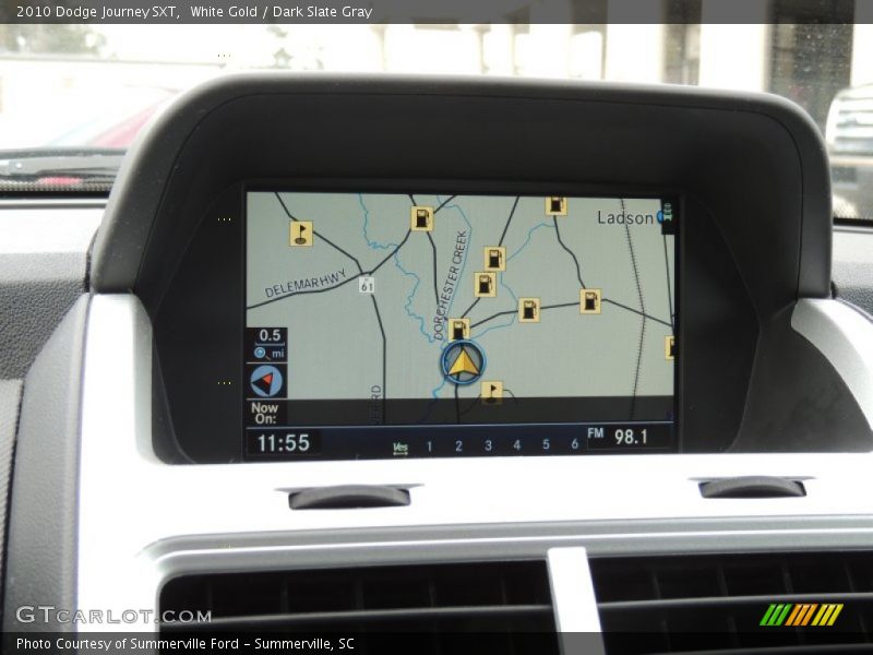 Navigation of 2010 Journey SXT