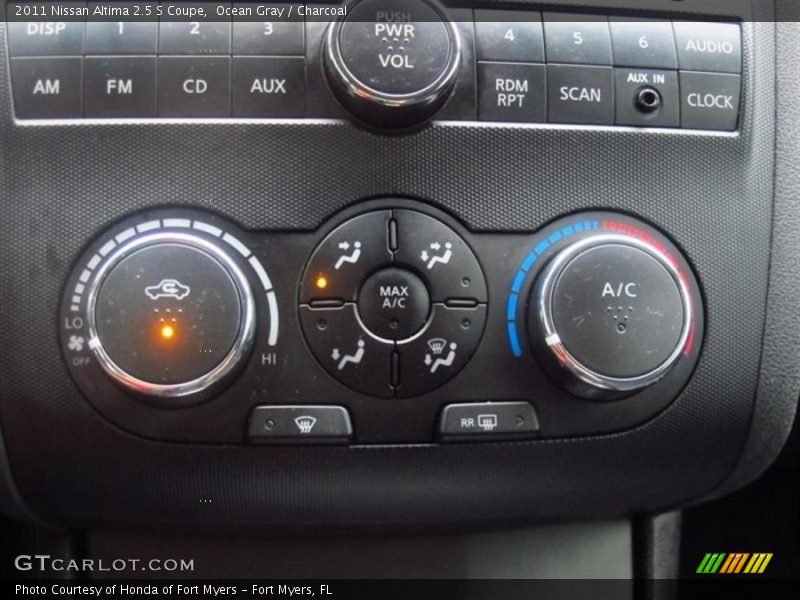 Ocean Gray / Charcoal 2011 Nissan Altima 2.5 S Coupe