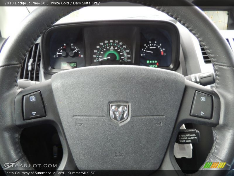 White Gold / Dark Slate Gray 2010 Dodge Journey SXT