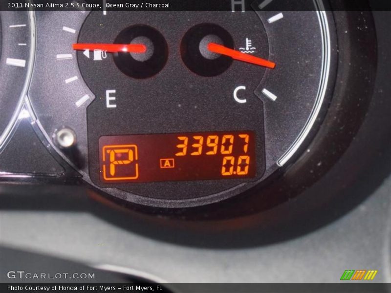 Ocean Gray / Charcoal 2011 Nissan Altima 2.5 S Coupe