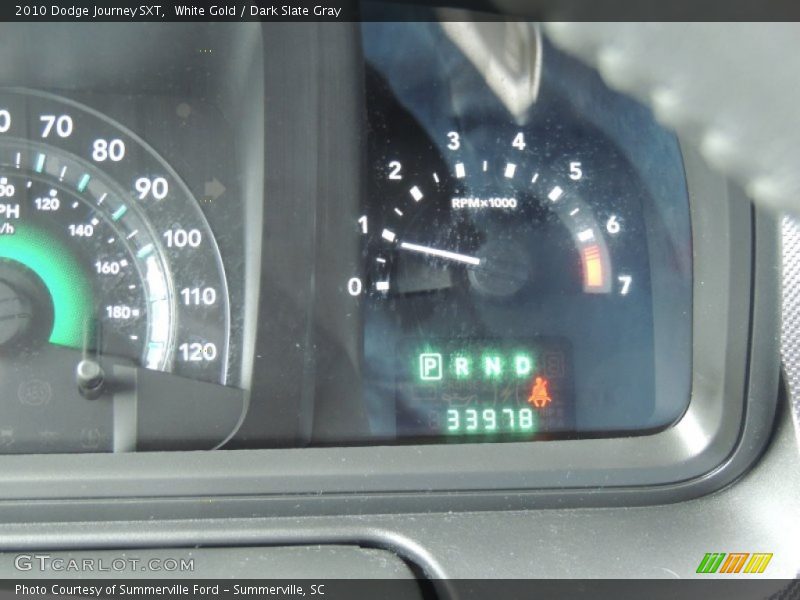 White Gold / Dark Slate Gray 2010 Dodge Journey SXT