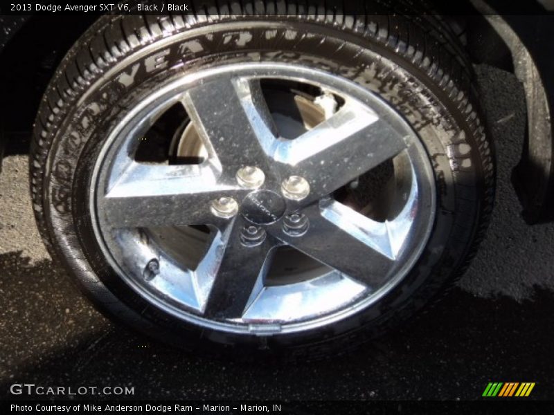 Black / Black 2013 Dodge Avenger SXT V6