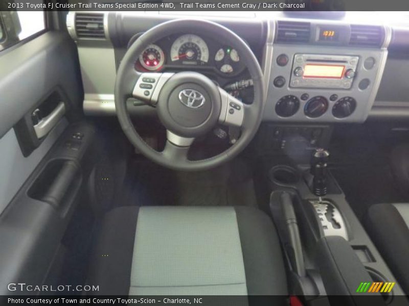 Trail Teams Cement Gray / Dark Charcoal 2013 Toyota FJ Cruiser Trail Teams Special Edition 4WD