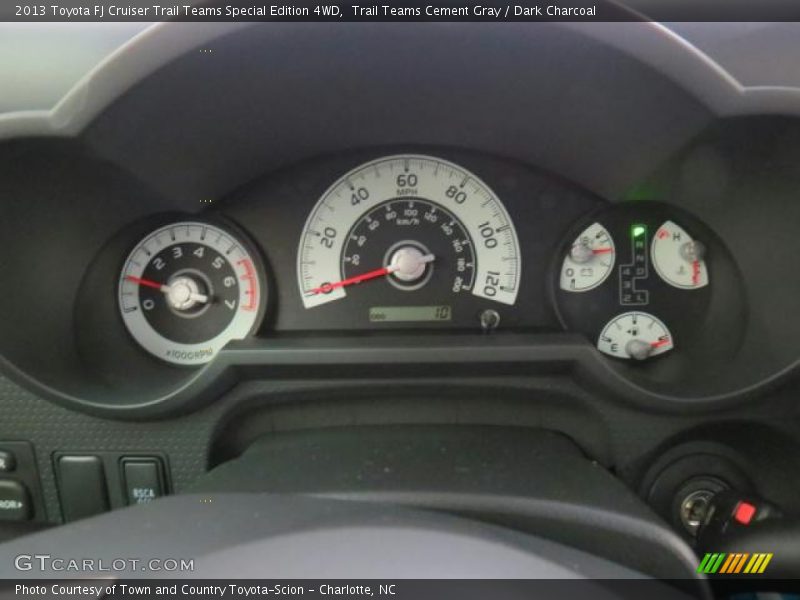 Trail Teams Cement Gray / Dark Charcoal 2013 Toyota FJ Cruiser Trail Teams Special Edition 4WD