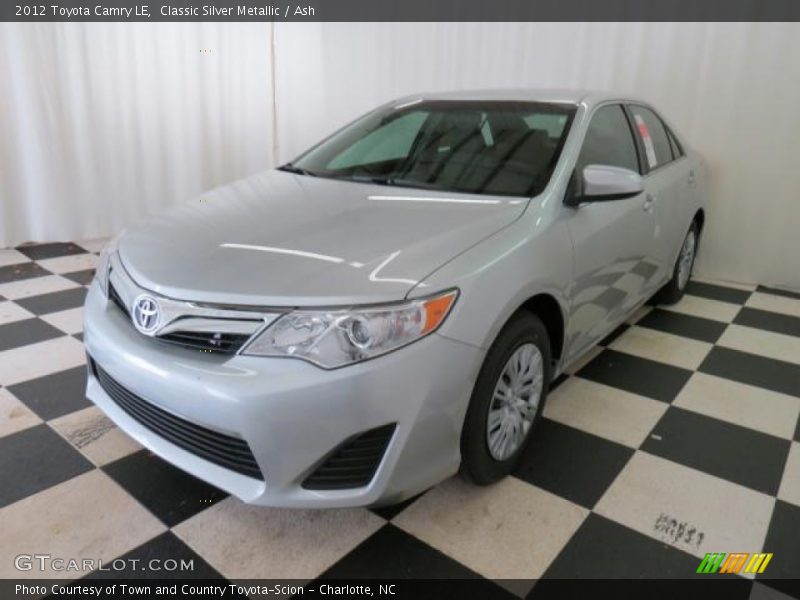 Classic Silver Metallic / Ash 2012 Toyota Camry LE