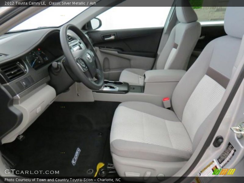 Classic Silver Metallic / Ash 2012 Toyota Camry LE