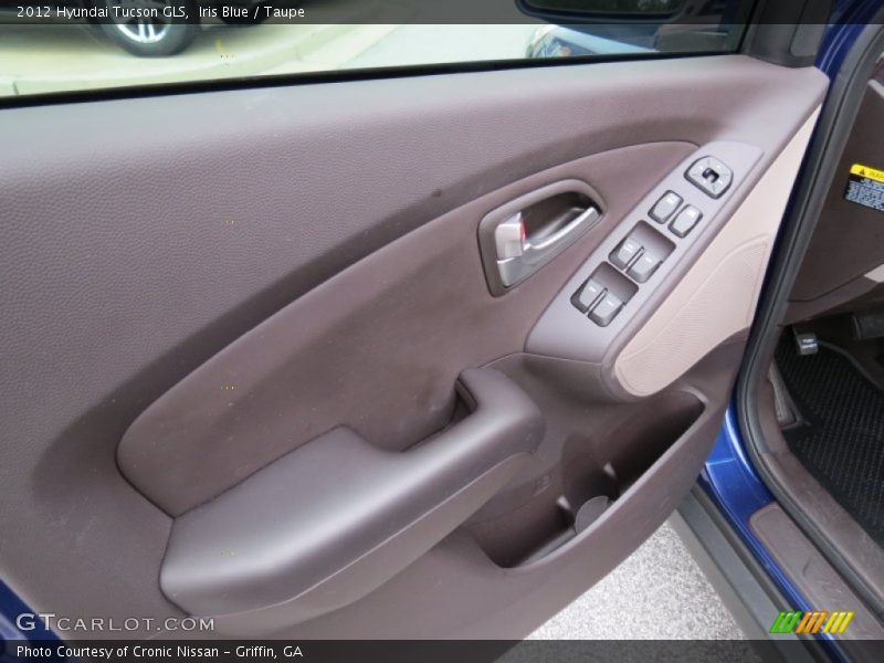 Iris Blue / Taupe 2012 Hyundai Tucson GLS