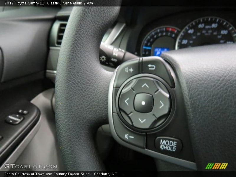 Classic Silver Metallic / Ash 2012 Toyota Camry LE