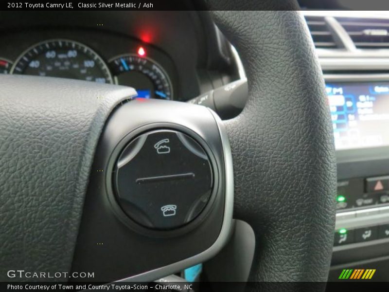 Classic Silver Metallic / Ash 2012 Toyota Camry LE