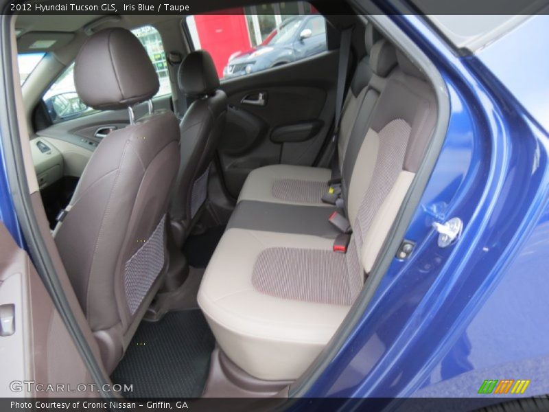 Iris Blue / Taupe 2012 Hyundai Tucson GLS