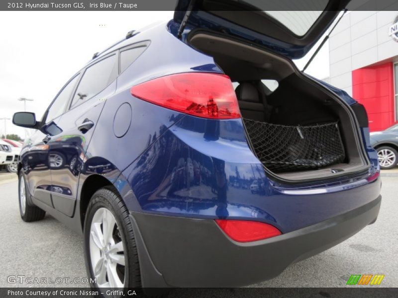 Iris Blue / Taupe 2012 Hyundai Tucson GLS