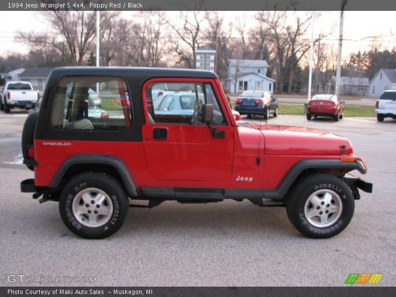  1994 Wrangler S 4x4 Poppy Red