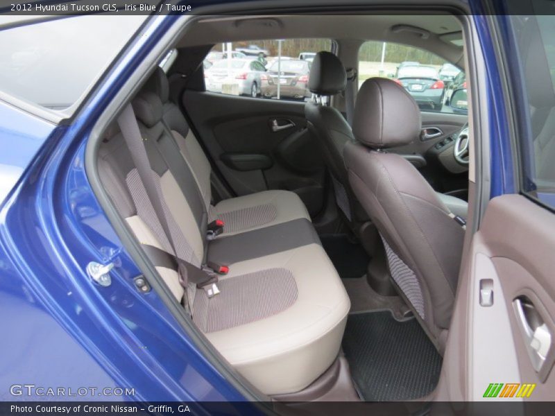 Iris Blue / Taupe 2012 Hyundai Tucson GLS