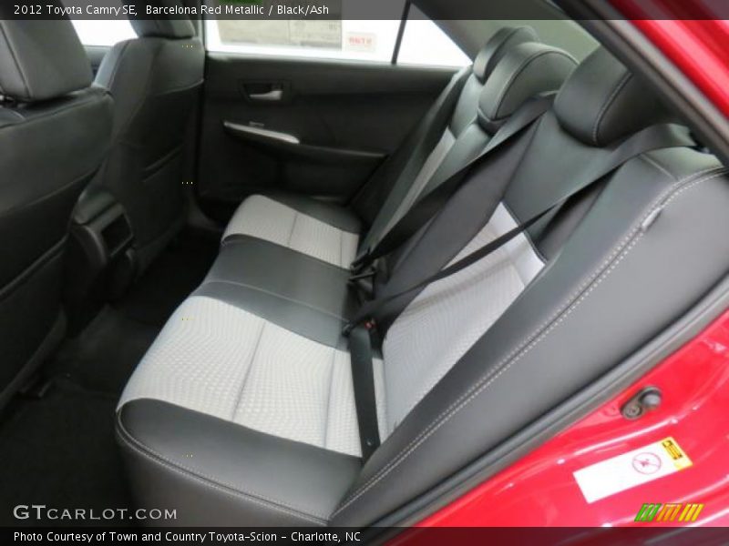 Barcelona Red Metallic / Black/Ash 2012 Toyota Camry SE