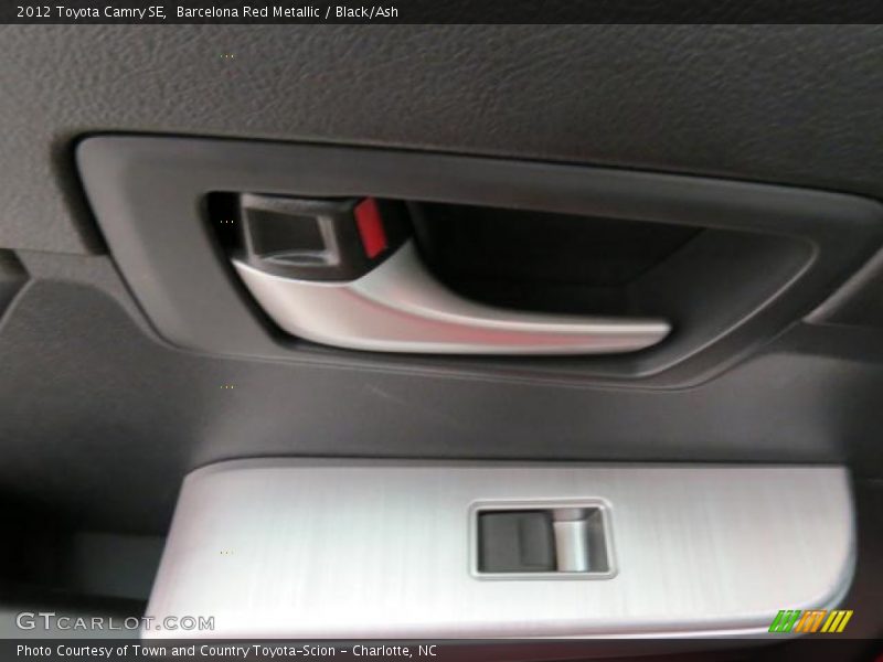 Barcelona Red Metallic / Black/Ash 2012 Toyota Camry SE