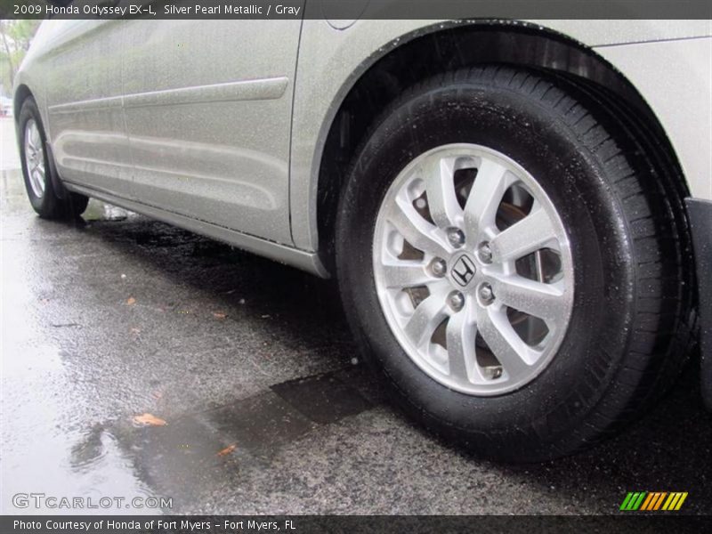 Silver Pearl Metallic / Gray 2009 Honda Odyssey EX-L