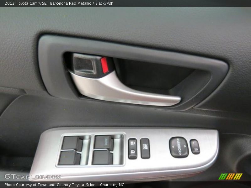 Barcelona Red Metallic / Black/Ash 2012 Toyota Camry SE