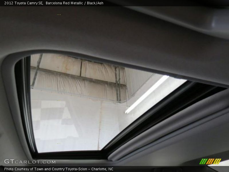 Barcelona Red Metallic / Black/Ash 2012 Toyota Camry SE