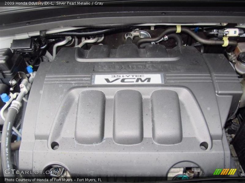 Silver Pearl Metallic / Gray 2009 Honda Odyssey EX-L