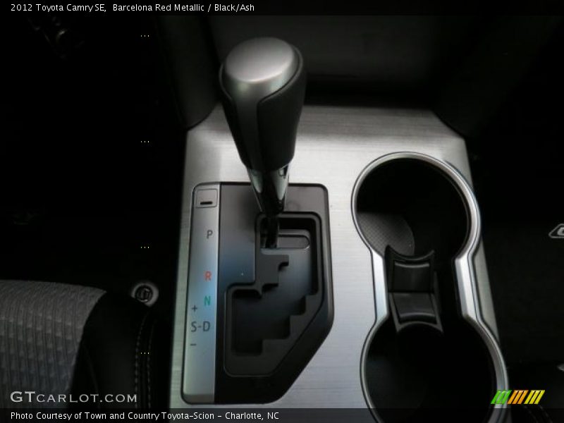 Barcelona Red Metallic / Black/Ash 2012 Toyota Camry SE