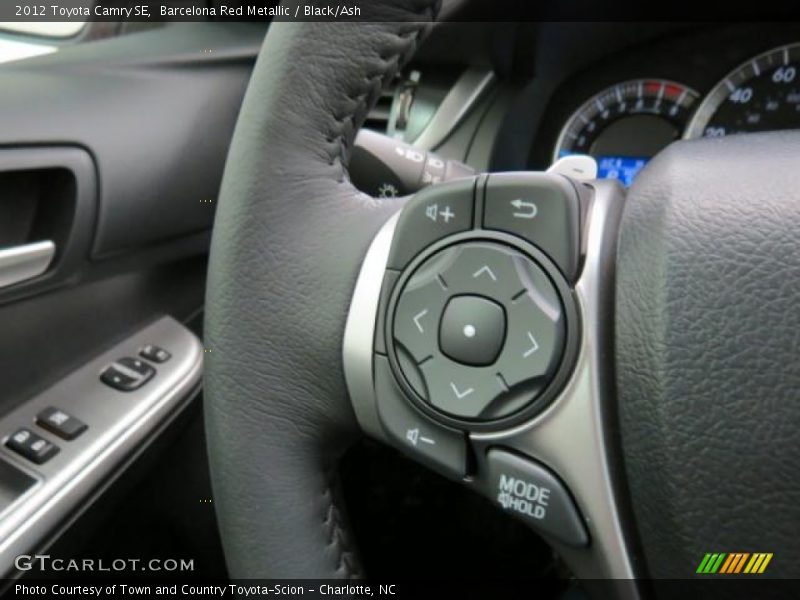 Barcelona Red Metallic / Black/Ash 2012 Toyota Camry SE