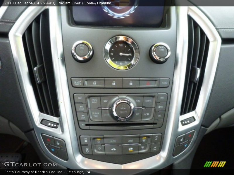 Radiant Silver / Ebony/Titanium 2010 Cadillac SRX 4 V6 AWD