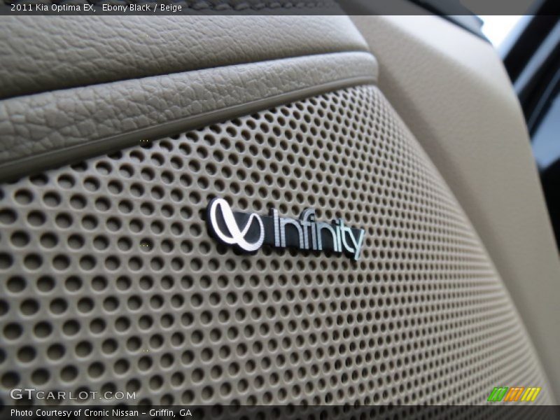 Ebony Black / Beige 2011 Kia Optima EX