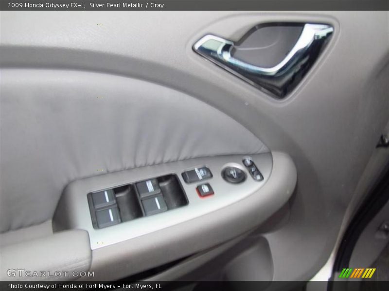 Silver Pearl Metallic / Gray 2009 Honda Odyssey EX-L