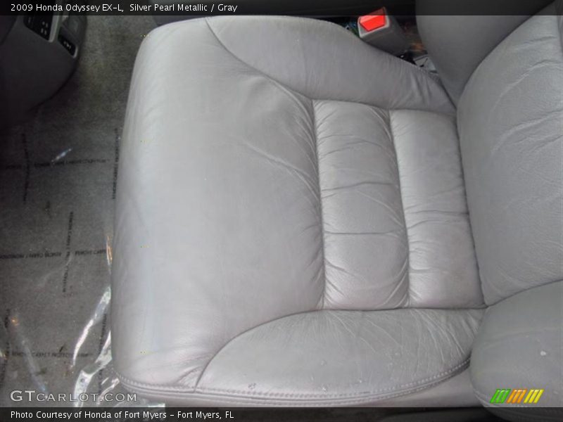 Silver Pearl Metallic / Gray 2009 Honda Odyssey EX-L