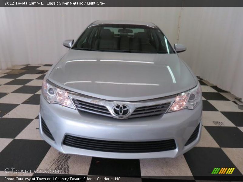 Classic Silver Metallic / Light Gray 2012 Toyota Camry L