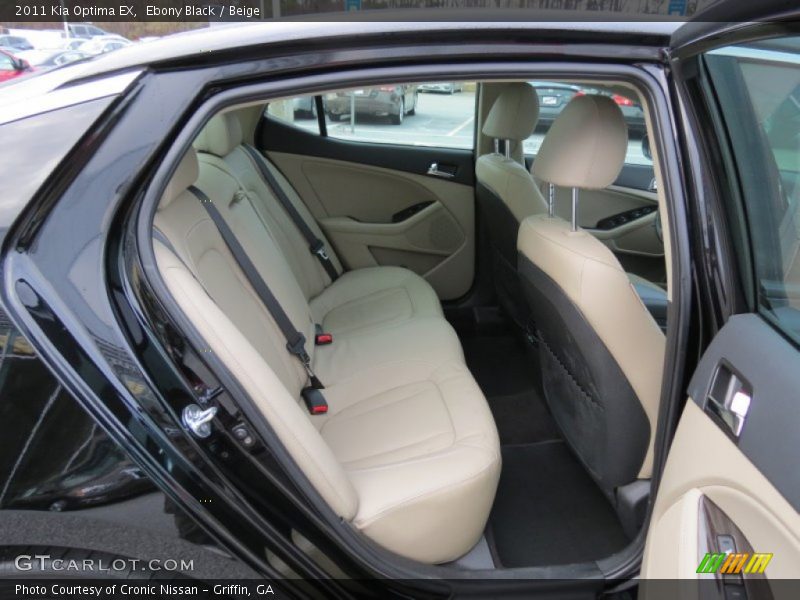 Ebony Black / Beige 2011 Kia Optima EX