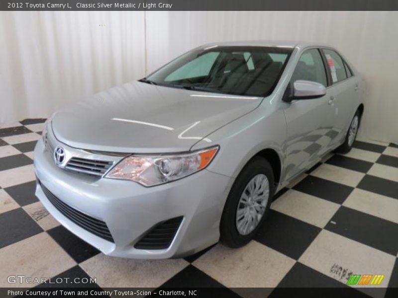 Classic Silver Metallic / Light Gray 2012 Toyota Camry L