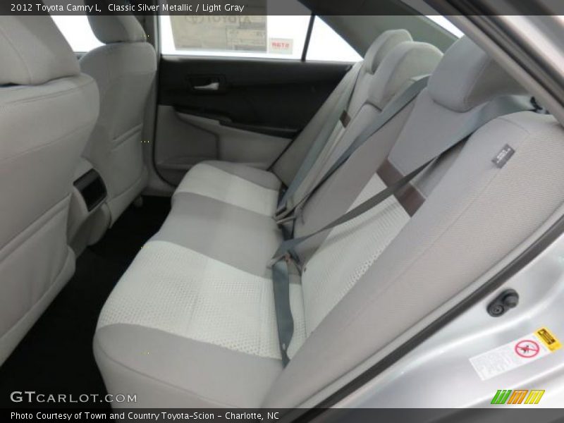 Classic Silver Metallic / Light Gray 2012 Toyota Camry L