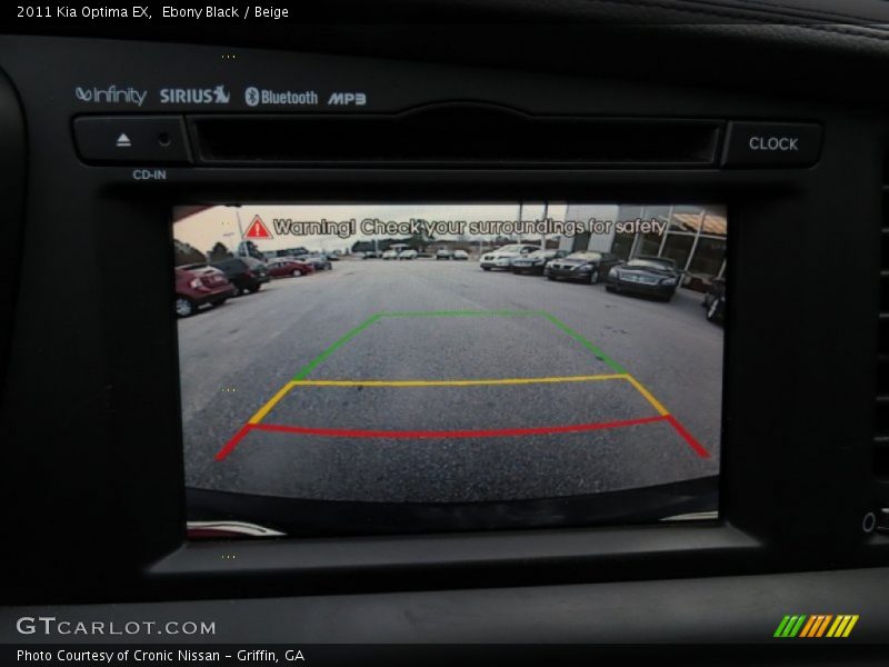 Ebony Black / Beige 2011 Kia Optima EX
