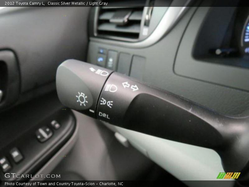 Classic Silver Metallic / Light Gray 2012 Toyota Camry L