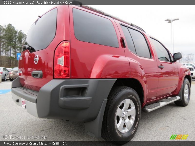 Red Brick Metallic / Gray 2010 Nissan Xterra S