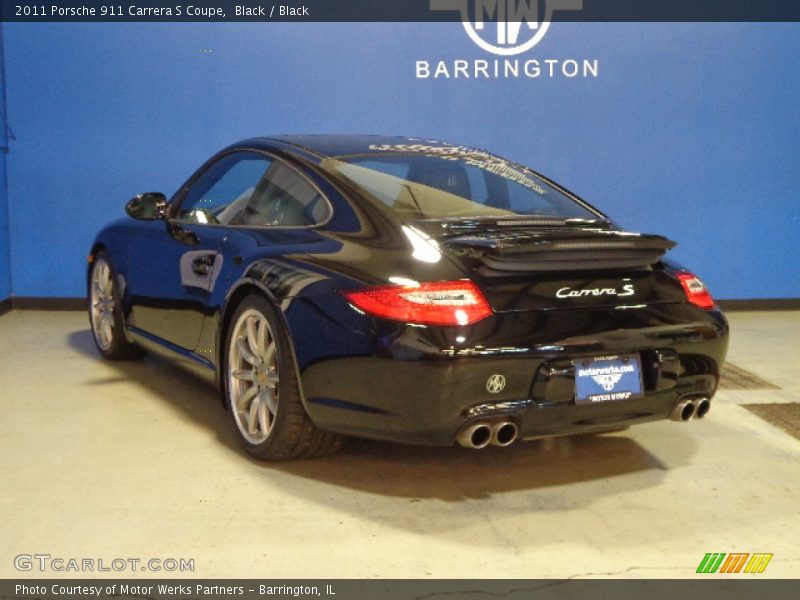 Black / Black 2011 Porsche 911 Carrera S Coupe