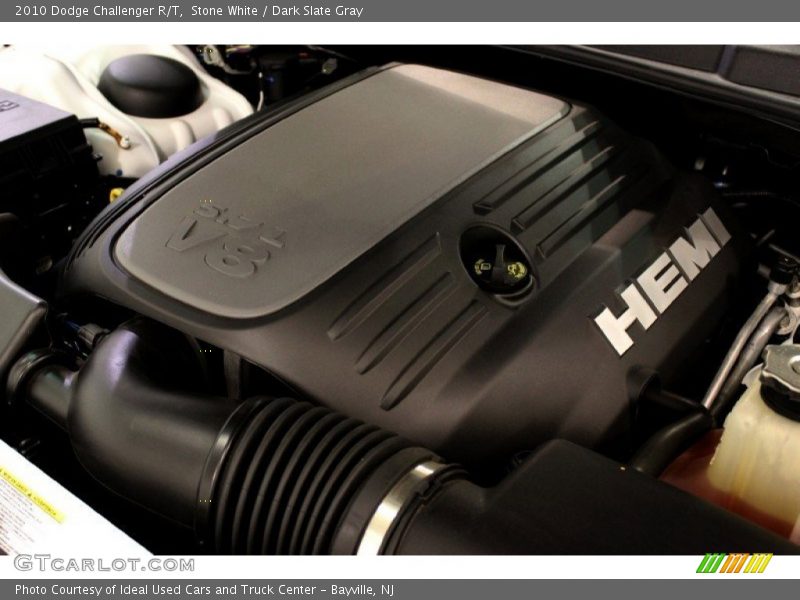 Stone White / Dark Slate Gray 2010 Dodge Challenger R/T