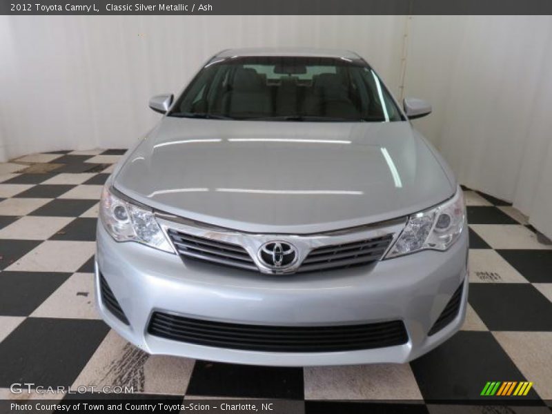 Classic Silver Metallic / Ash 2012 Toyota Camry L