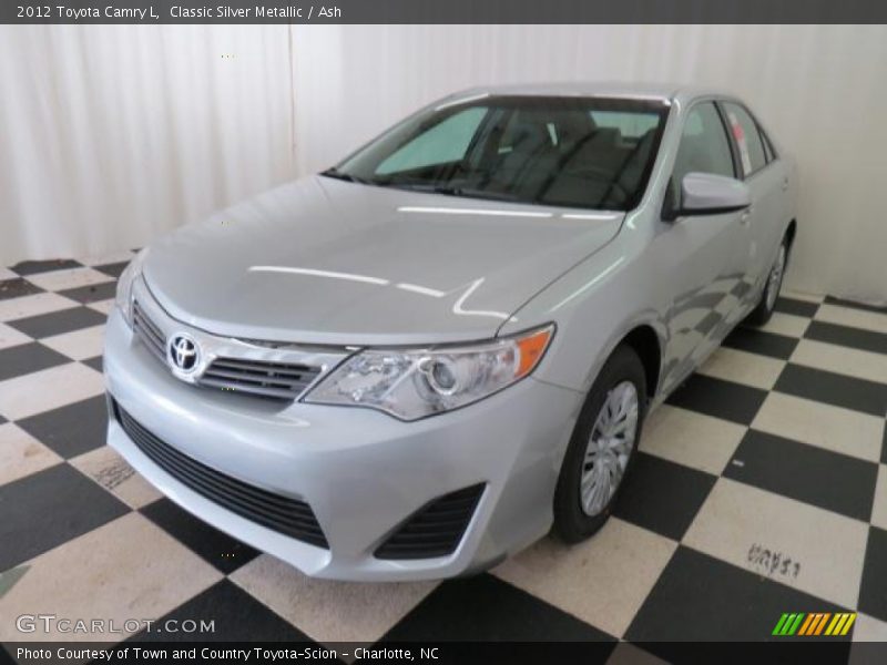 Classic Silver Metallic / Ash 2012 Toyota Camry L