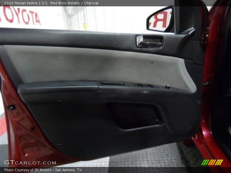 Red Brick Metallic / Charcoal 2010 Nissan Sentra 2.0 S