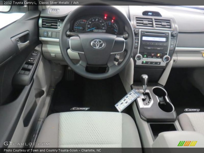 Classic Silver Metallic / Ash 2012 Toyota Camry L
