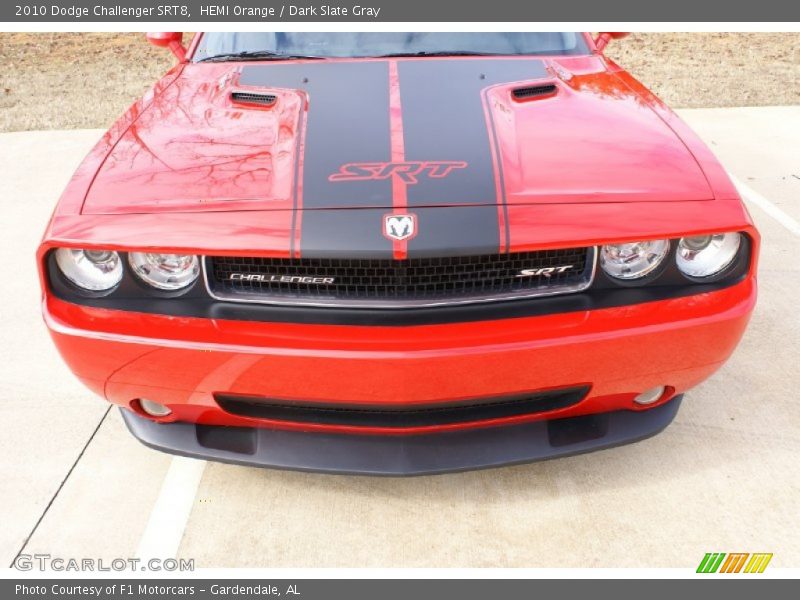 HEMI Orange / Dark Slate Gray 2010 Dodge Challenger SRT8