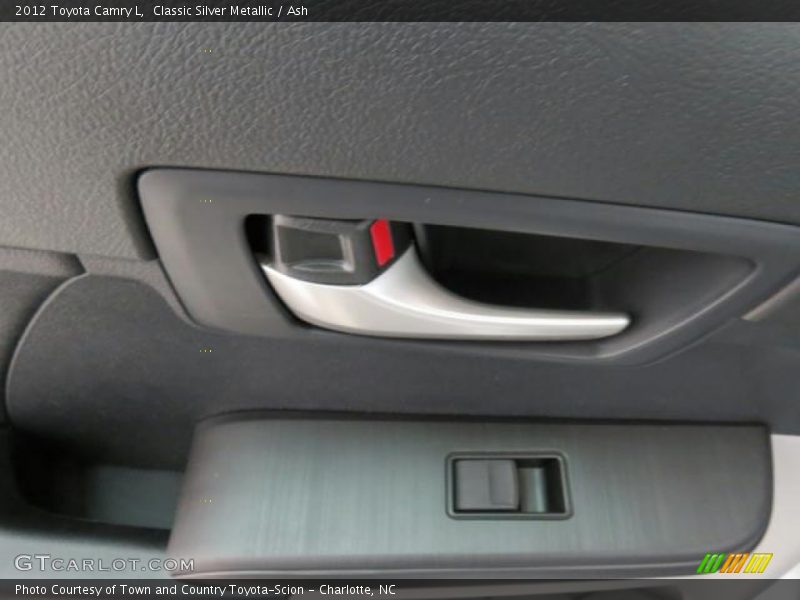 Classic Silver Metallic / Ash 2012 Toyota Camry L