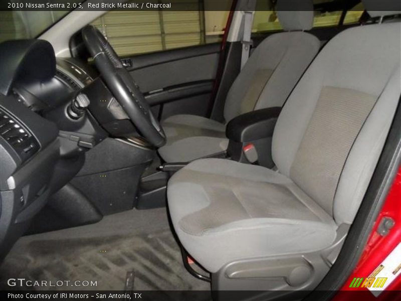 Red Brick Metallic / Charcoal 2010 Nissan Sentra 2.0 S