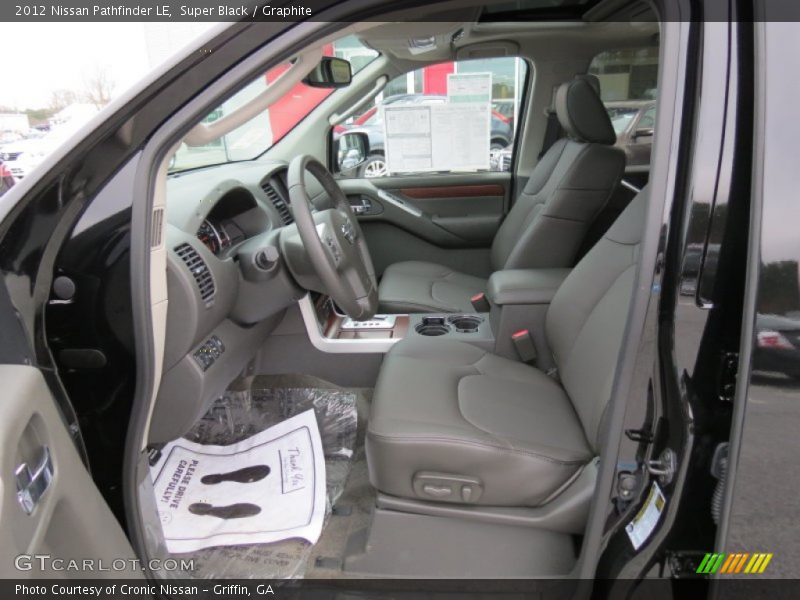 Super Black / Graphite 2012 Nissan Pathfinder LE