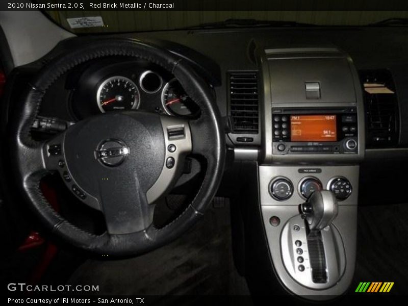 Red Brick Metallic / Charcoal 2010 Nissan Sentra 2.0 S