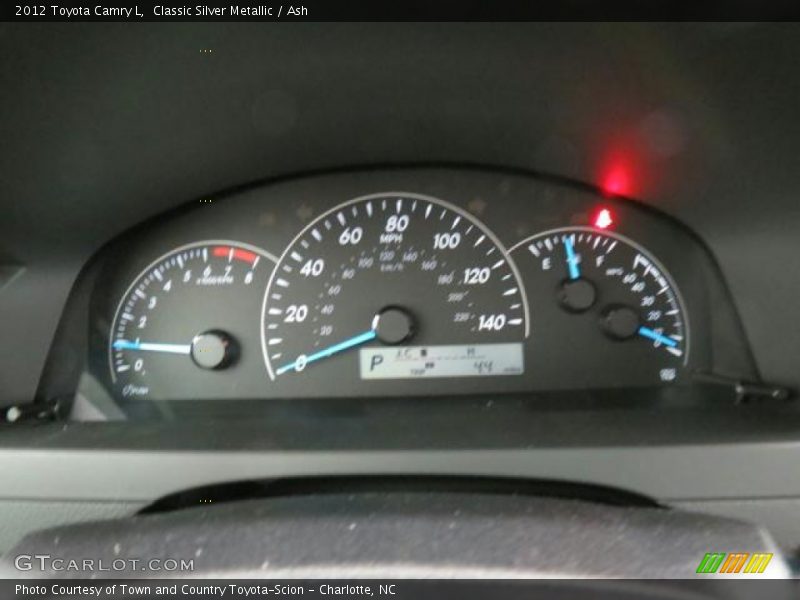 Classic Silver Metallic / Ash 2012 Toyota Camry L