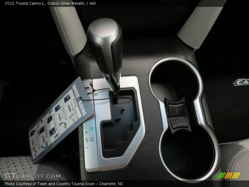 Classic Silver Metallic / Ash 2012 Toyota Camry L