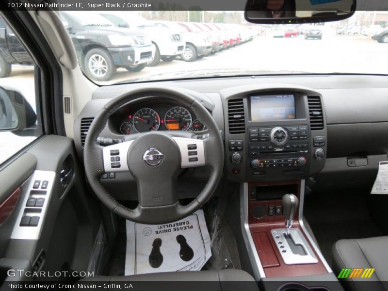 Super Black / Graphite 2012 Nissan Pathfinder LE